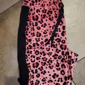 Lularoe Pink Leopard Jax Large. NWT